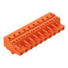 WAGO - 1-Leiter-Federleiste, CAGE CLAMP®, 2,5mm², orange