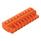 WAGO - 1-Leiter-Federleiste, CAGE CLAMP®, 2,5mm², orange