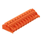 WAGO - 1-Leiter-Federleiste, CAGE CLAMP®, 2,5mm², orange