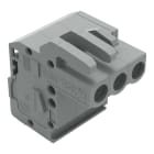 WAGO - 1-Leiter Federleiste, abgewinkelt, CAGE CLAMP®, 2,5mm², grau