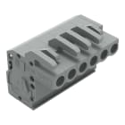 WAGO - 1-Leiter Federleiste, abgewinkelt, CAGE CLAMP®, 2,5mm², grau