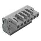 WAGO - 1-Leiter Federleiste, abgewinkelt, CAGE CLAMP®, 2,5mm², grau