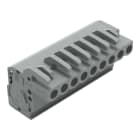 WAGO - 1-Leiter Federleiste, abgewinkelt, CAGE CLAMP®, 2,5mm², grau