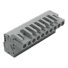 WAGO - 1-Leiter Federleiste, abgewinkelt, CAGE CLAMP®, 2,5mm², grau
