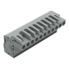 WAGO - 1-Leiter Federleiste, abgewinkelt, CAGE CLAMP®, 2,5mm², grau