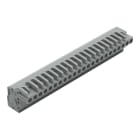 WAGO - 1-Leiter Federleiste, abgewinkelt, CAGE CLAMP®, 2,5mm², grau