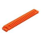 WAGO - THT-Federleiste, abgewinkelt, Rastermaß 5, 08mm, orange