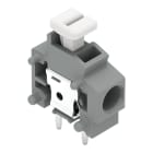 WAGO - Anreihbare Leiterplattenklemme, Drücker, 1,5mm², grau