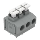 WAGO - Leiterplattenklemme, Drücker, 1,5mm², grau