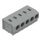 WAGO - Leiterplattenklemme, 2,5mm², Rastermaß 5/5, 08mm, grau