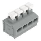 WAGO - 2-Leiter-Leiterplattenklemme, Drücker, 0,75mm², grau