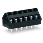 WAGO - THR-Leiterplattenklemme, 2,5mm², Rastermaß 5mm, schwarz