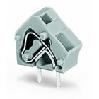 WAGO - Anreihbare Leiterplattenklemme, 2,5mm², Rastermaß 7, 5/7, 62mm, grau
