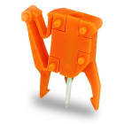 WAGO - Prüfadapter passend für Serie 255, 256, 257 1-polig,orange