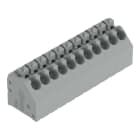 WAGO - Leiterplattenklemme, Drücker, 1,5mm², grau