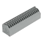 WAGO - Leiterplattenklemme, Drücker, 0,5mm², grau