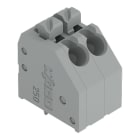 WAGO - Leiterplattenklemme, Drücker, 1,5mm², grau