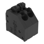 WAGO - THR-Leiterplattenklemme, Drücker, 1,5mm², schwarz
