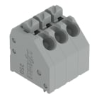 WAGO - Leiterplattenklemme, Drücker, 1,5mm², grau