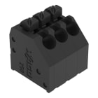 WAGO - THR-Leiterplattenklemme, Drücker, 1,5mm², schwarz