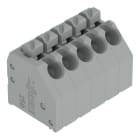 WAGO - Leiterplattenklemme, Drücker, 1,5mm², grau