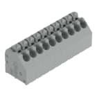 WAGO - Leiterplattenklemme, Drücker, 1,5mm², grau
