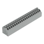 WAGO - Leiterplattenklemme, Drücker, 1,5mm², grau
