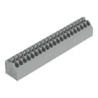 WAGO - Leiterplattenklemme, Drücker, 1,5mm², grau