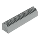 WAGO - Leiterplattenklemme, Drücker, 0,5mm², grau