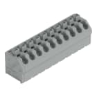 WAGO - Leiterplattenklemme, Drücker, 1,5mm², grau