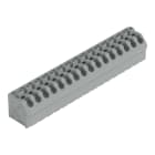 WAGO - Leiterplattenklemme, Drücker, 1,5mm², grau