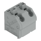 WAGO - Leiterplattenklemme, Drücker, 1,5mm², grau