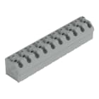 WAGO - Leiterplattenklemme, Drücker, 1,5mm², grau