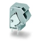 WAGO - Anreihbare Leiterplattenklemme, 2,5mm², Rastermaß 10/10, 16mm, dunkelgrau