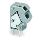 WAGO - Anreihbare 2-Leiter-Leiterplattenklemme, 0,75mm², Rastermaß 7, 5/7, 62mm, lichtgrau