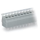 WAGO - Leiterplattenklemme, Fingerdrücker, 2,5mm², grau