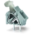 WAGO - Anreihbare Leiterplattenklemme, Drücker, 2,5mm², dunkelgrau