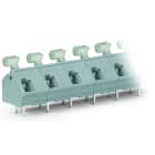 WAGO - Leiterplattenklemme, Drücker, 2,5mm², grau