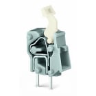 WAGO - Anreihbare Leiterplattenklemme, Drücker, 2,5mm², hellgrün