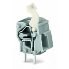 WAGO - Anreihbare Leiterplattenklemme, Drücker, 2,5mm², grau