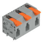 WAGO - Leiterplattenklemme, Hebel, 4mm², blau