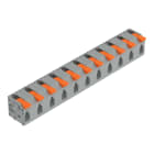 WAGO - Leiterplattenklemme, Hebel, 4mm², grau