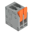 WAGO - Leiterplattenklemme, Hebel, 4mm², grau