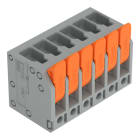 WAGO - Leiterplattenklemme, Hebel, 4mm², grau