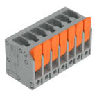 WAGO - Leiterplattenklemme, Hebel, 4mm², grau