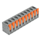 WAGO - Leiterplattenklemme, Hebel, 4mm², grau