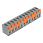 WAGO - Leiterplattenklemme, Hebel, 4mm², grau