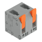 WAGO - Leiterplattenklemme, Hebel, 4mm², grau