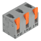 WAGO - Leiterplattenklemme, Hebel, 4mm², grau
