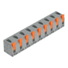 WAGO - Leiterplattenklemme, Hebel, 4mm², grau